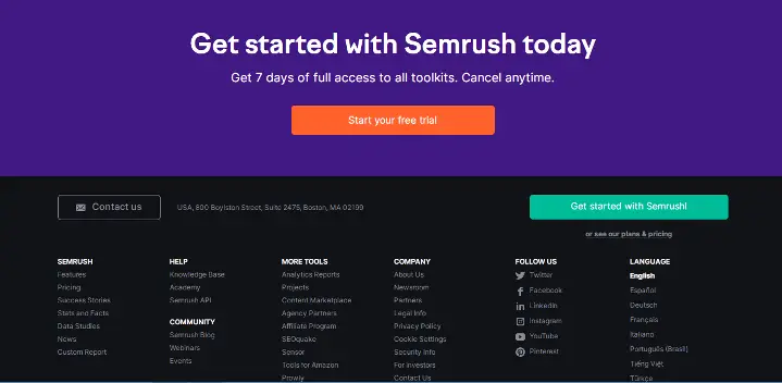 semrush-7-day-free-trail