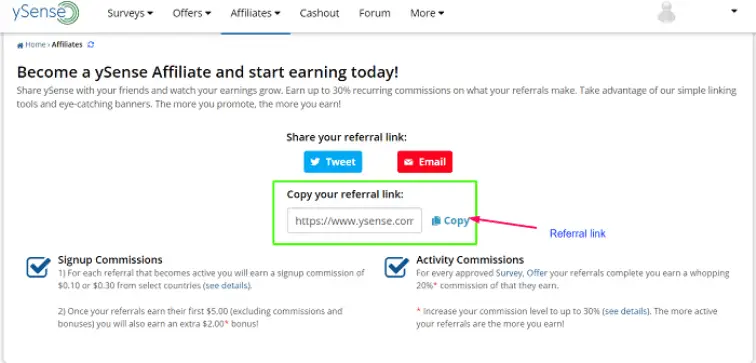 ysense-referal-link-affiliate-link